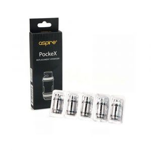 Aspire: PockeX Replacement Atomizer (5 Pack)